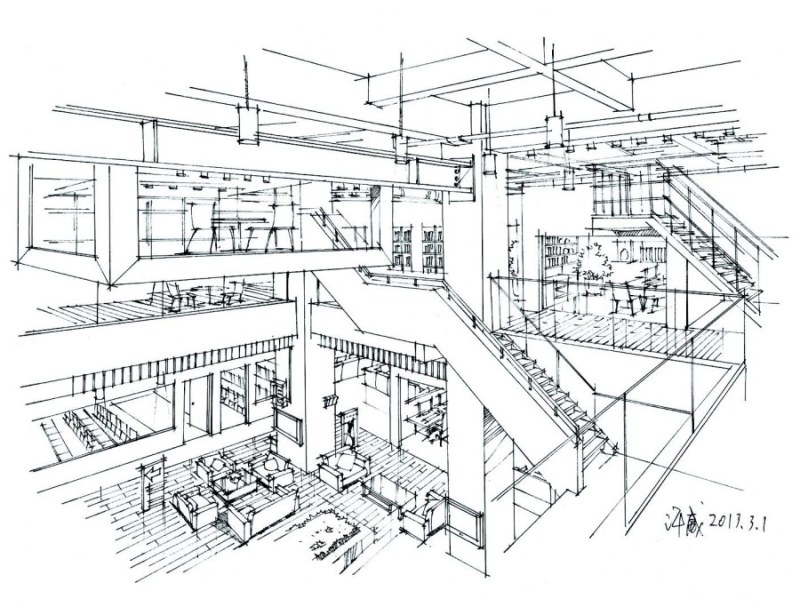 《印象手繪 室內(nèi)設(shè)計(jì)手繪教程》圖書教程分享1